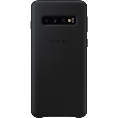 Samsung Leather Cover Black pro G973 Galaxy S10 (EU Blister)